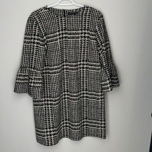 Black and white dress